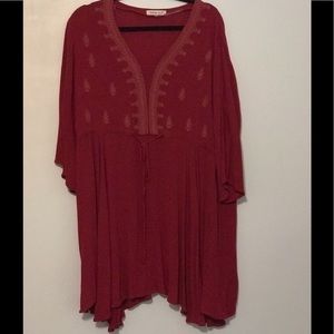 Boho gauze dress